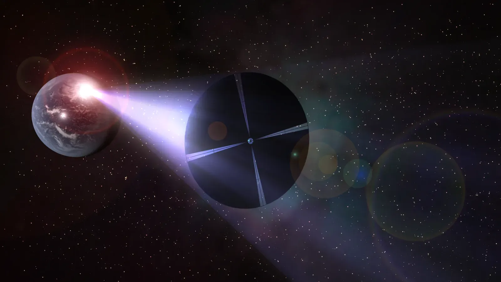 #7 - Light Has No Mass, Yet It Can Physically Push You (Laser Sail, CC BY 2.0)
