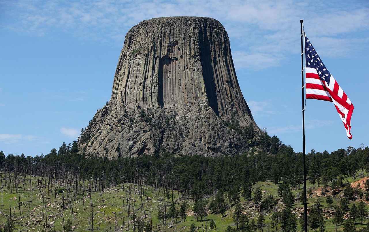 Devil's Tower - Wyoming's Monolithic Marvel (Image Credits: Pixabay)