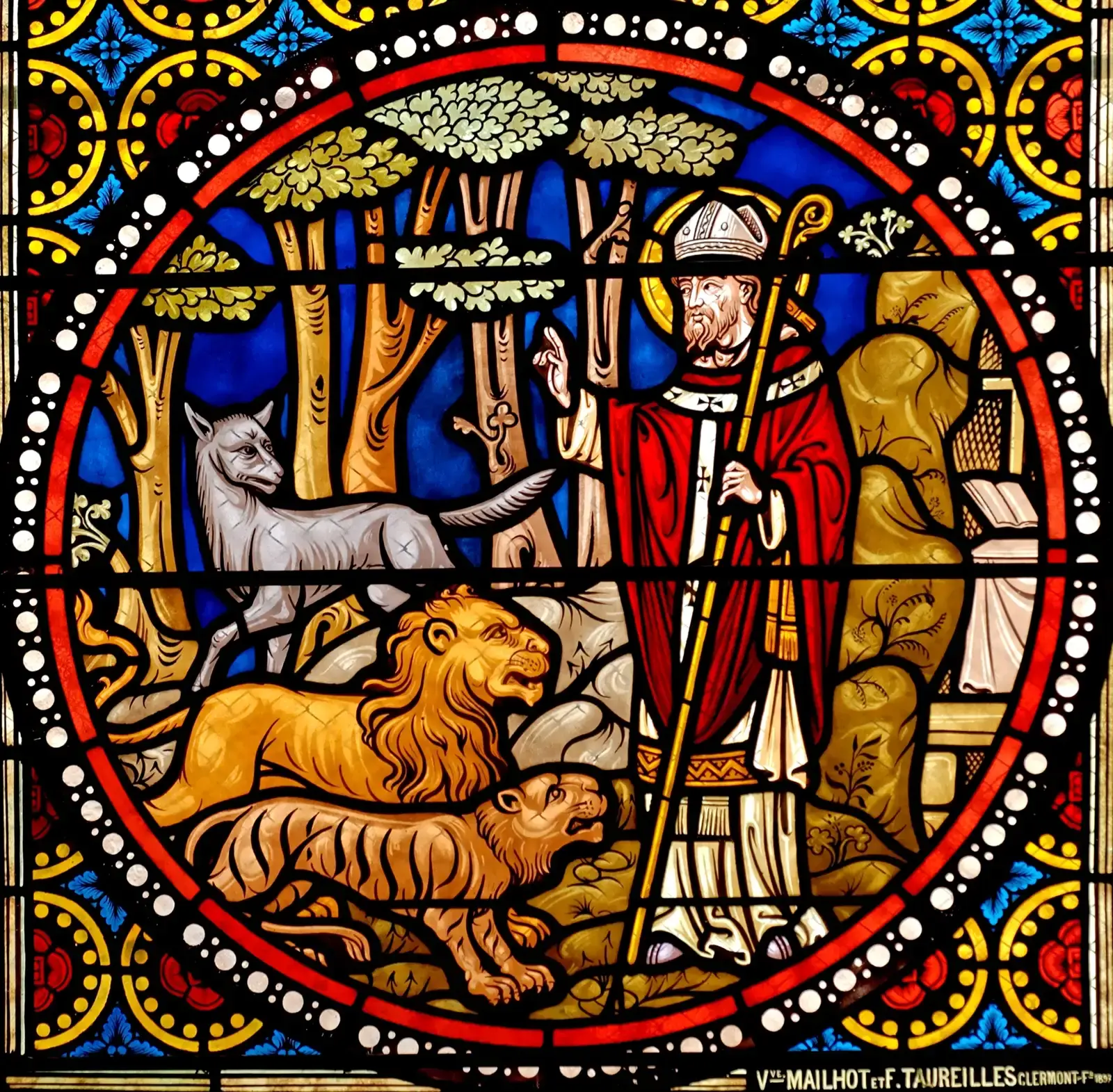 #4 - Medieval Stained Glass: Chemistry Nobody Wrote Down (own picture (Jastrow, 2006), Public domain)