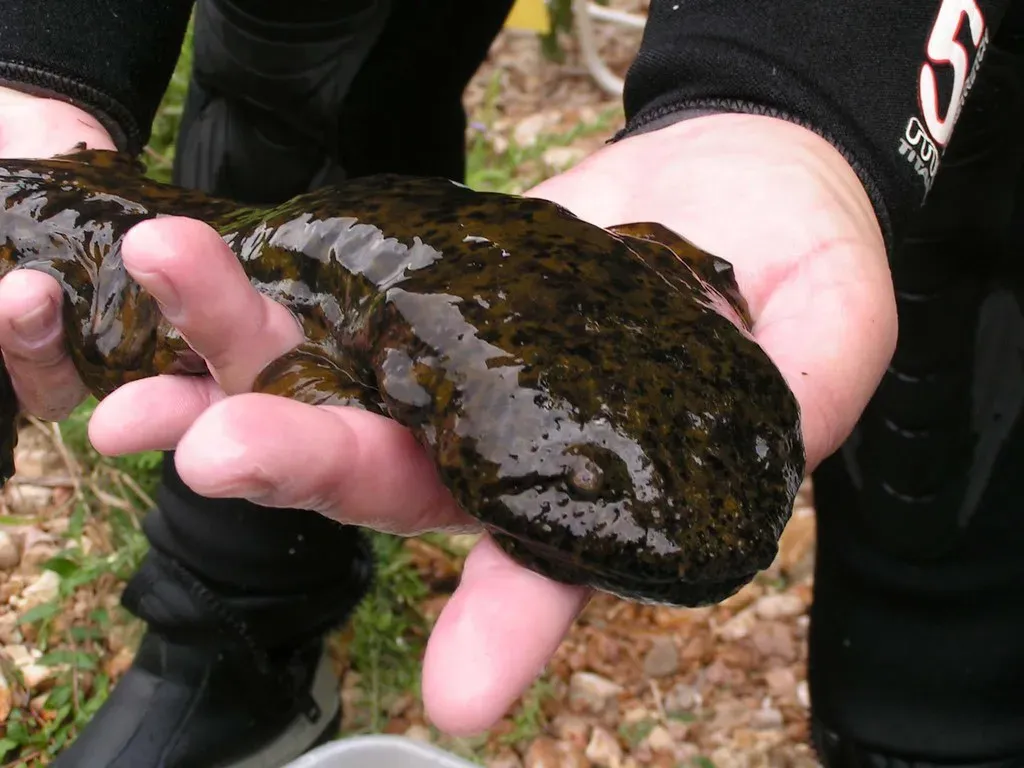 Ozark Hellbender – The Giant Salamander That Looks Ancient (Image Credits: Flickr)