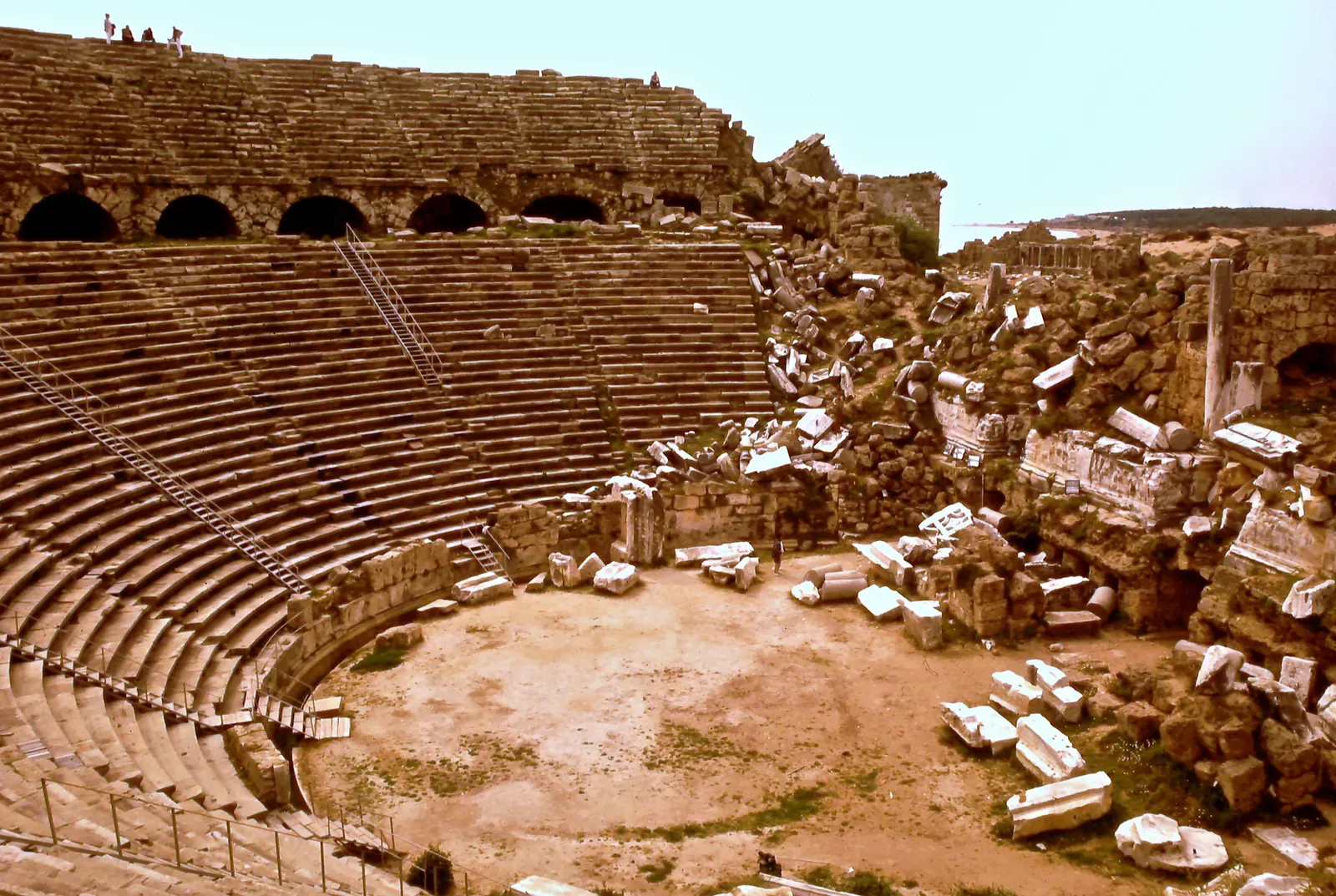 1. The Roman Amphitheater Beneath London’s Financial District (Side --- Amphitheater, CC BY-SA 2.0)