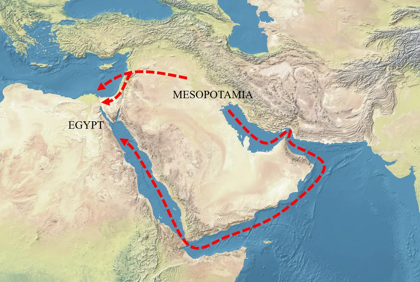 The Bottom Line (This file was derived from:  West Asia non political.jpg
References:Redford, Donald B. (1993)       Egypt, Canaan, and Israel in Ancient Times., Princeton, NJ:  Princeton University Press, p. 22  ISBN:  9780691214658.  OCLC:   1227050241.
(in English) (2014)  A Companion to Ancient Egyptian Art, John Wiley & Sons, p. 427  ISBN:  9781444333503.  OCLC:   941537657., CC BY-SA 3.0)