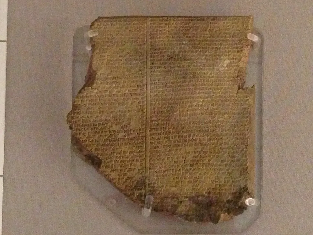 3. The Epic of Gilgamesh and its flood tablet (Nate Loper • #ArizonaGuide ️, Flickr, CC BY 2.0)