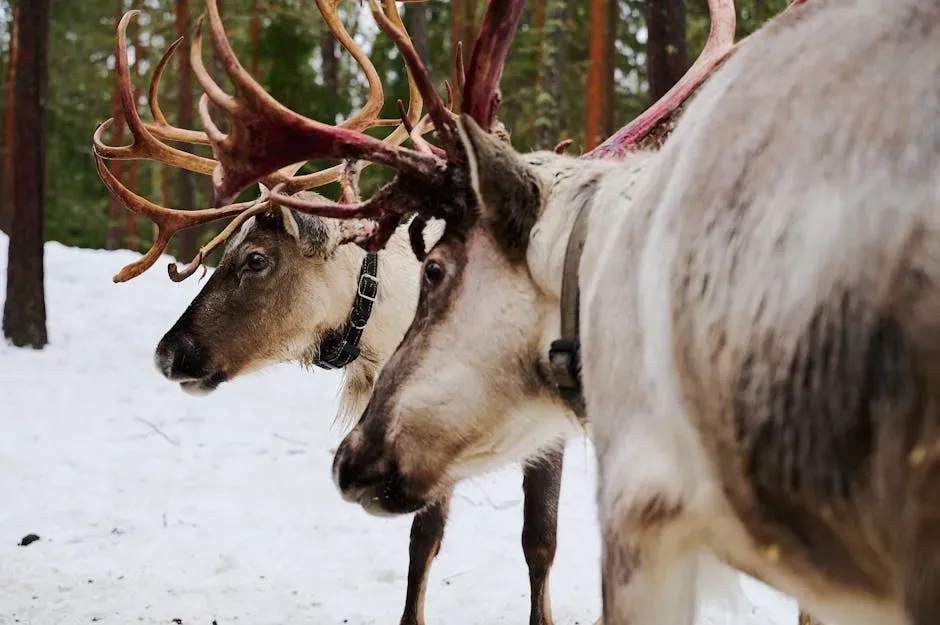 Reindeer: seeing ultraviolet in the Arctic twilight (Image Credits: Pexels)
