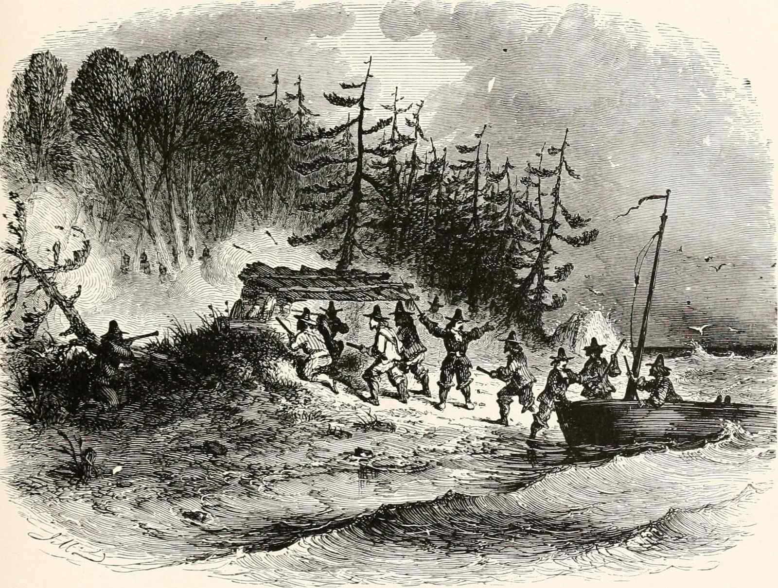 The Peace Between Pilgrims And Wampanoag Didn't Last (Image Credits: Wikimedia)