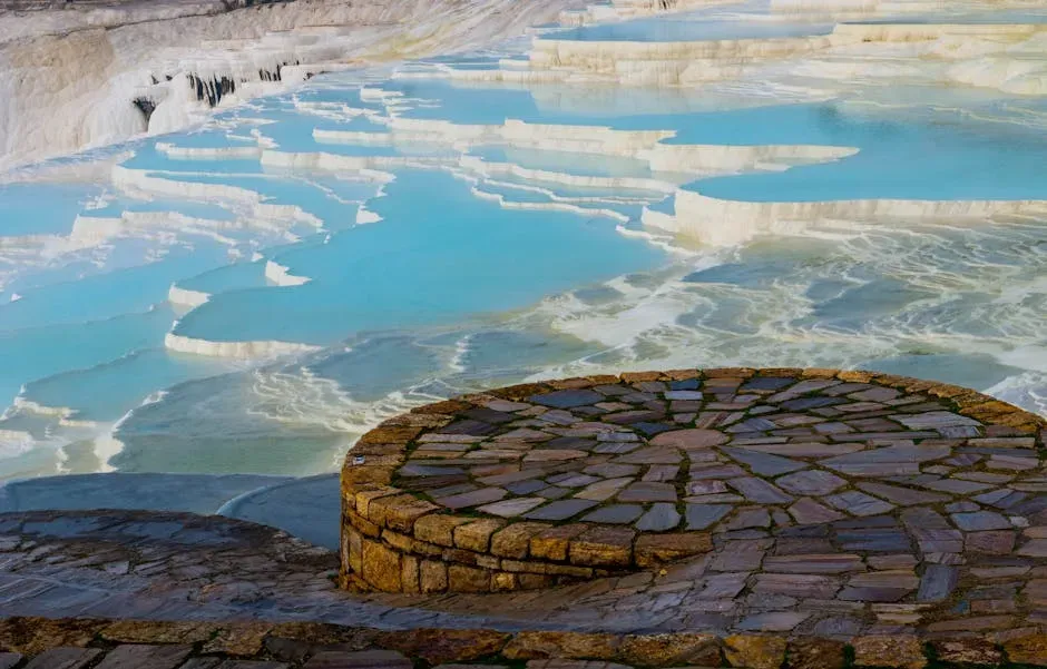 Pamukkale, Turkey: Terraces That Grow One Drop at a Time (Image Credits: Pexels)