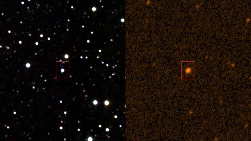 2. Tabby's Star: The Dimming That Nobody Can Fully Explain (By Infrared: IPAC/NASA  Ultraviolet: STScI (NASA), Public domain)