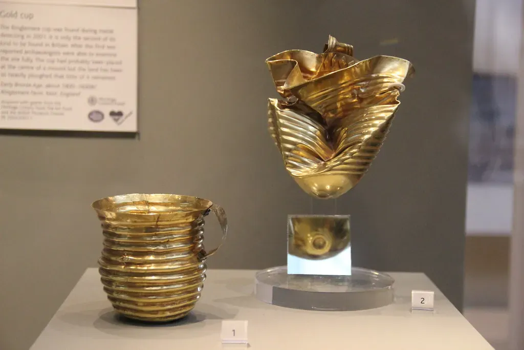 20. Bronze Age Ultra-Thin Gold Objects (Image Credits: Flickr)