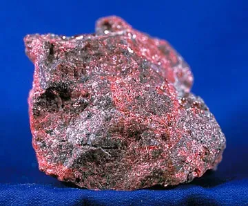 #10 - Cinnabar Red (Mercury Sulfide) (Public domain)