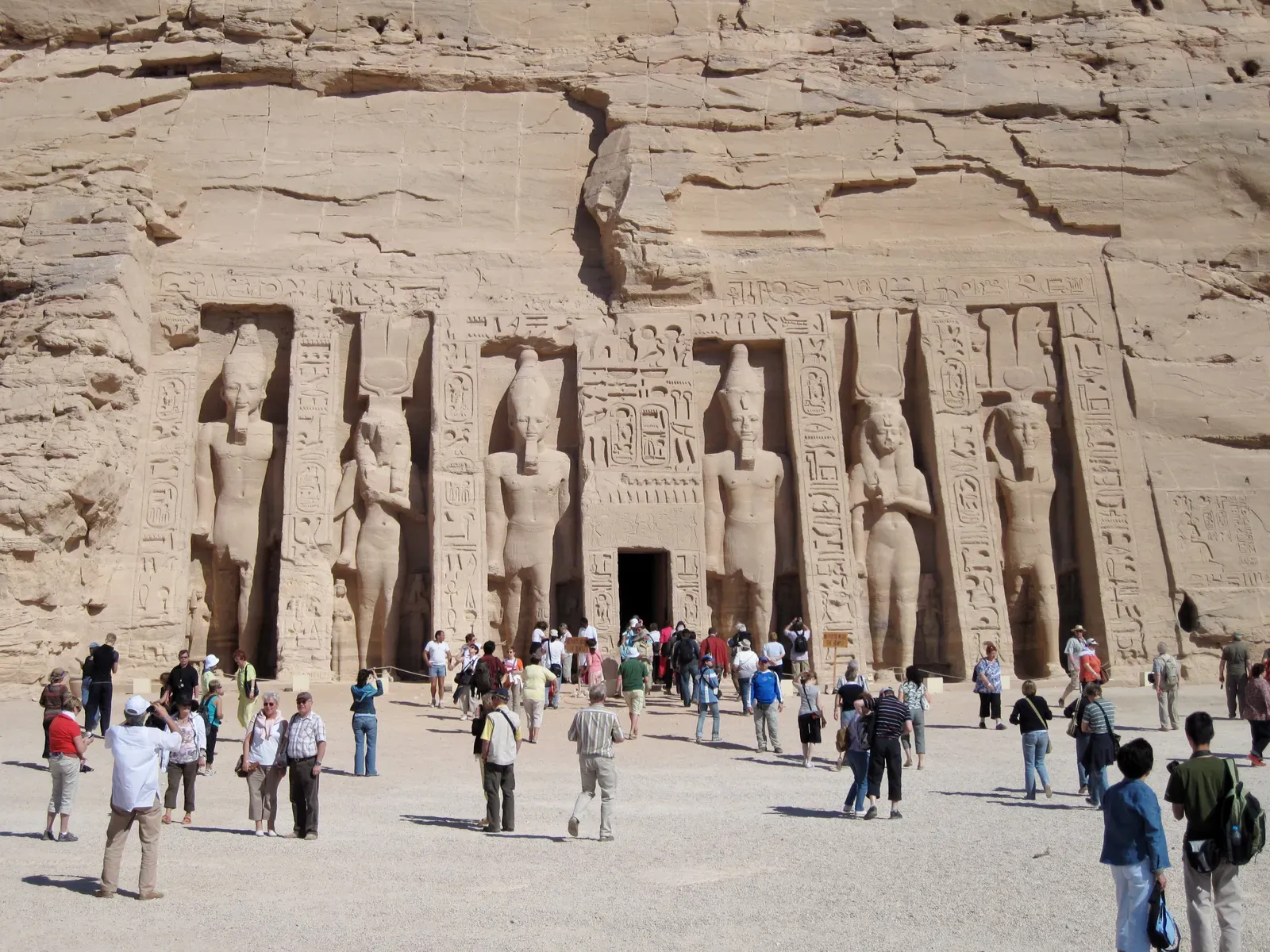 #11 - Abu Simbel, Egypt: A Sunbeam That Hits Twice A Year (By Olaf Tausch, CC BY 3.0)