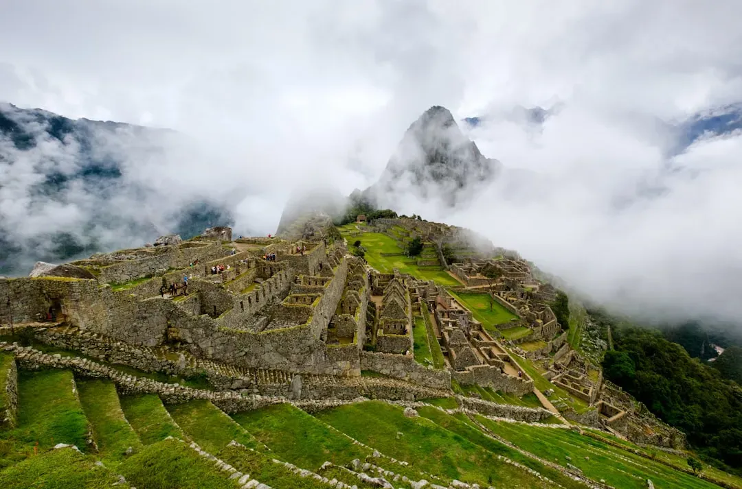 #10 - Machu Picchu's Terraced Walls, Peru (Image Credits: Unsplash)