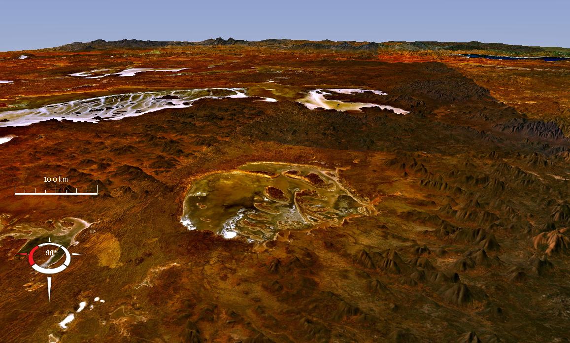 Acraman Crater - Australia's Ancient Scar (Image Credits: Wikimedia)