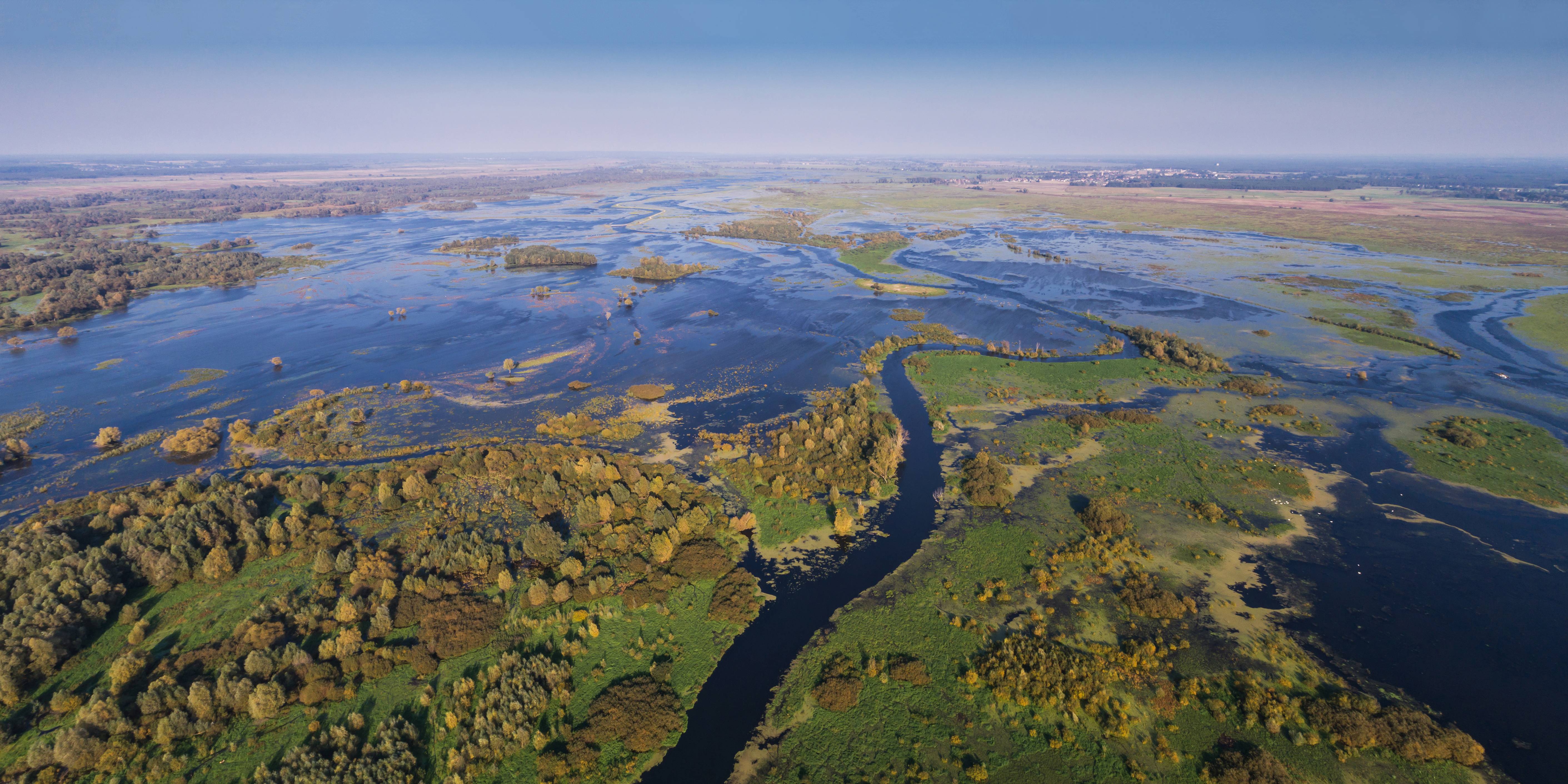 Mississippi River Delta, Louisiana: Letting the River Build Land Again (Image Credits: Wikimedia)