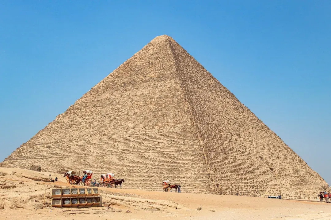 #1 – The Great Pyramid of Giza (Egypt) (Image Credits: Unsplash)