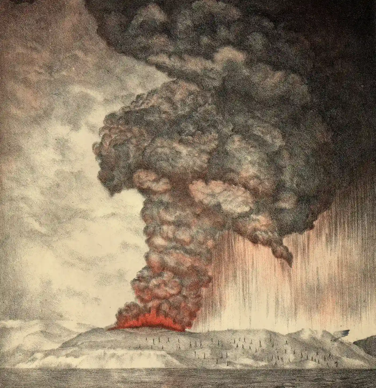 The Day the World Heard Krakatoa (Image Credits: Wikimedia)