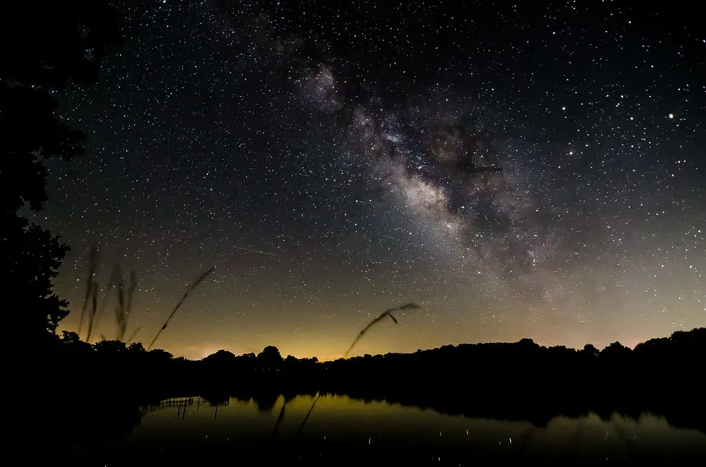The Milky Way in a Truly Dark Sky (Michael Zuber, Flickr, CC BY 2.0)