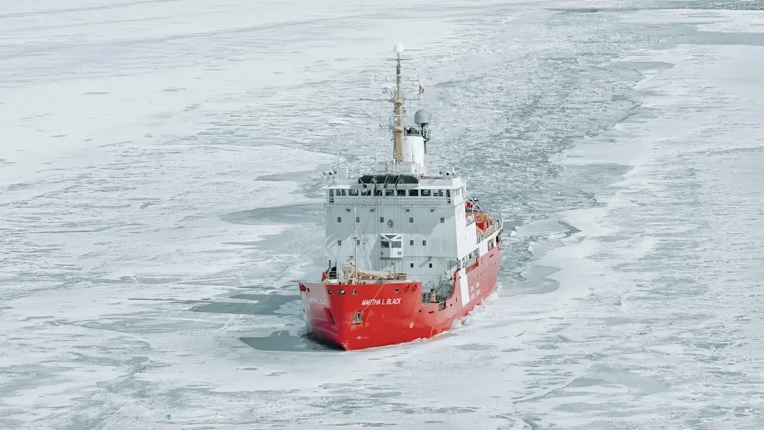 #11 New Shipping Lanes, Resources, and the Politics of a Thawing Arctic (Image Credits: Unsplash)