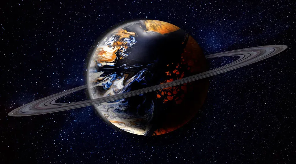 What Would Earth's Rings Actually Be Made Of? (Image Credits: Flickr)