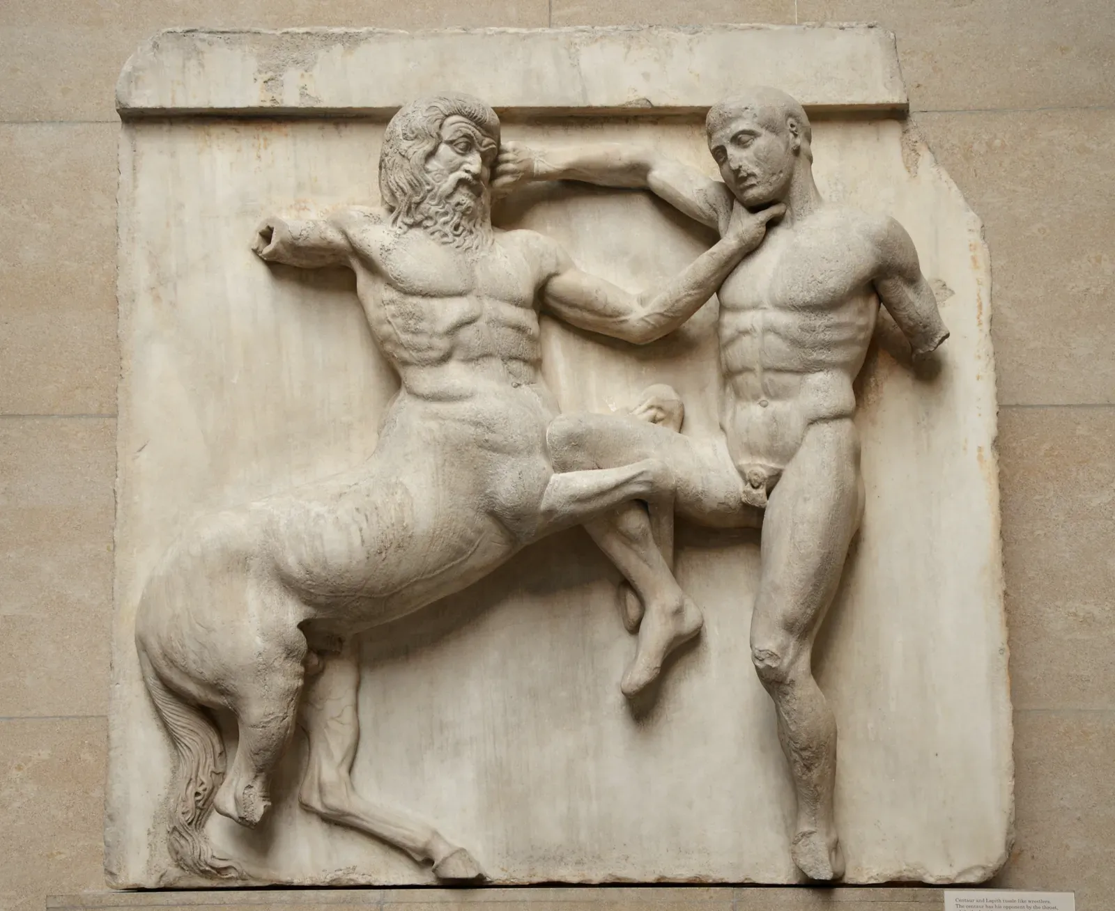 The Bottom Line (The Parthenon sculptures, British Museum, CC BY-SA 2.0)