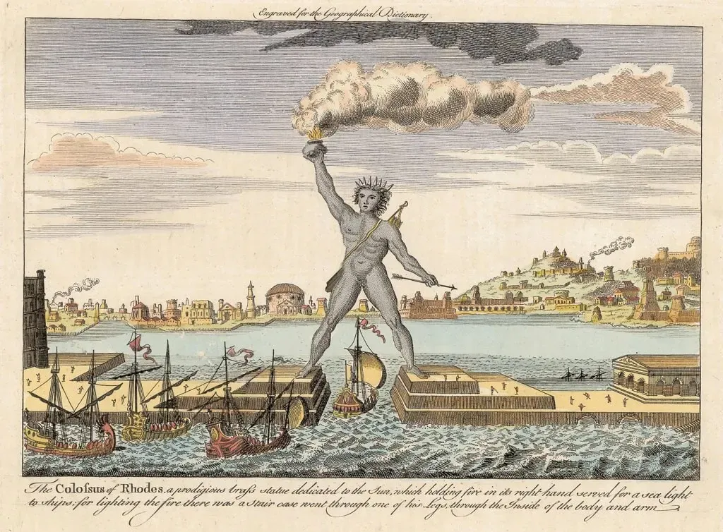 The Colossus of Rhodes: Scattered Across the Harbor Floor (Image Credits: Flickr)