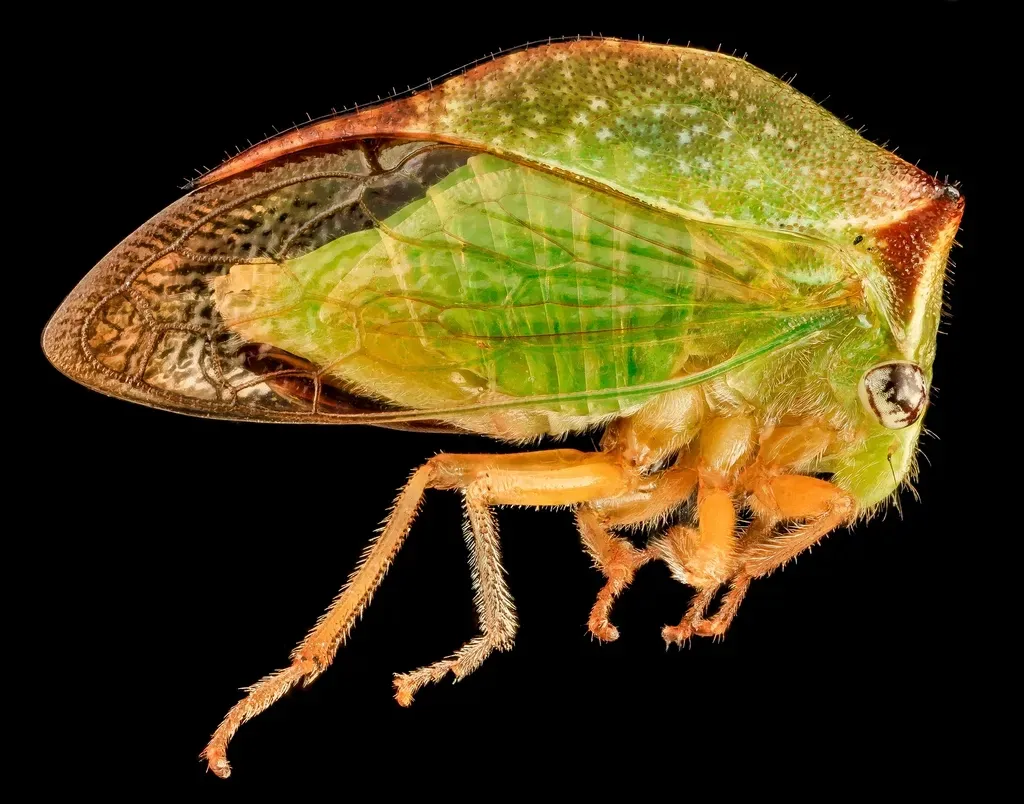 4. Treehoppers: Tiny “Alien” Insects Wearing Bizarre Helmets (Image Credits: Rawpixel)