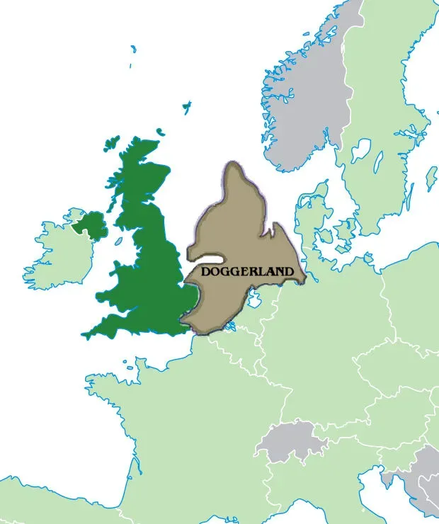 Doggerland: The Lost World Beneath the North Sea (Image Credits: Wikimedia)