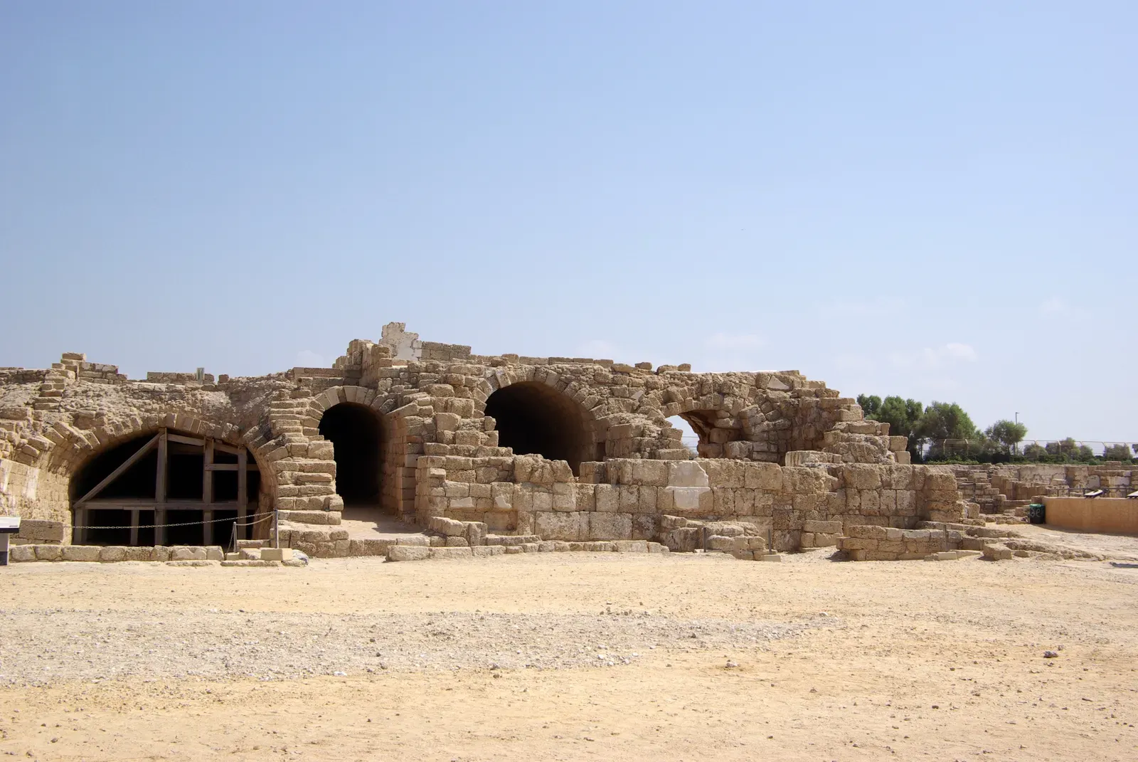 #4 - Caesarea Maritima's Sebastos Harbor, Israel (By Berthold Werner, CC BY-SA 3.0)