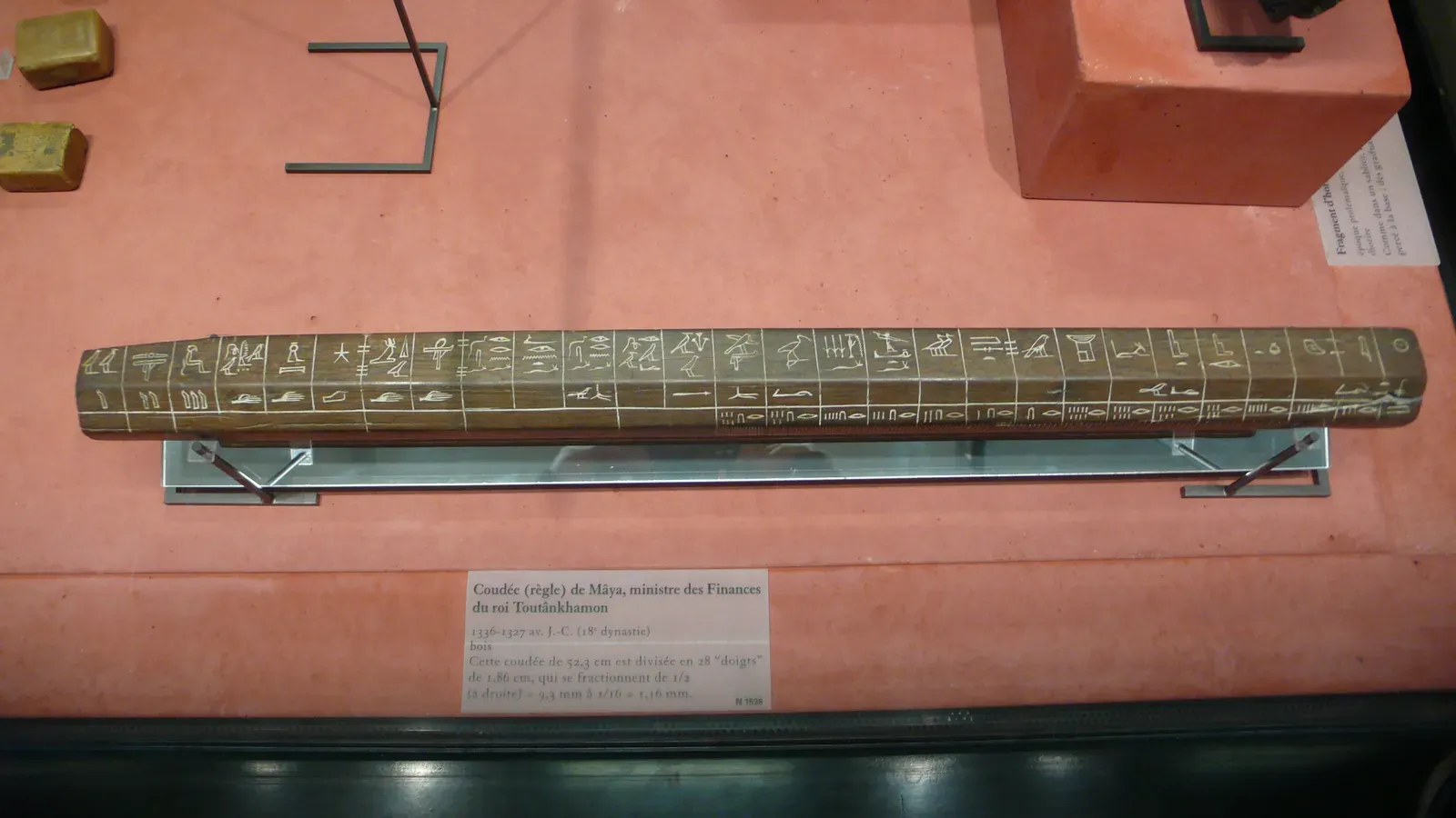 #13 - Mysterious "Wands" That Might Be Measuring Tools (Flickr: Egyptian measuring tools, CC BY 2.0)