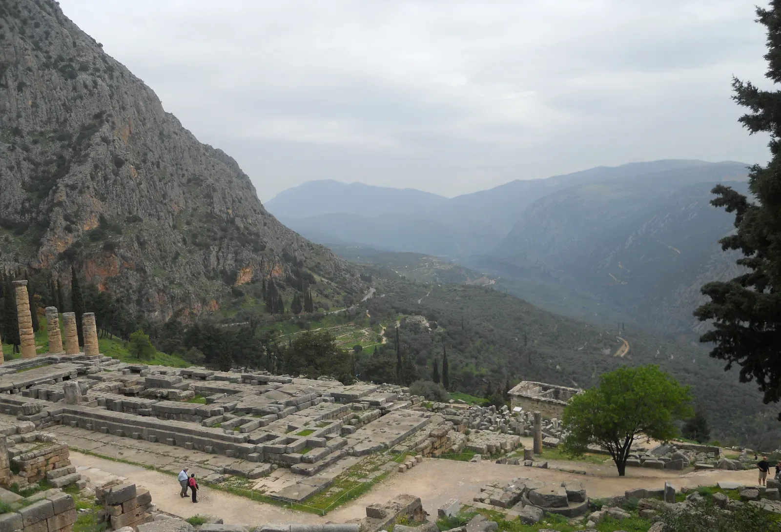 #8 - Delphi's Oracle: The Fumes Textbooks Insisted Weren't There (Delphi, Greece Mountains, CC BY 2.0)