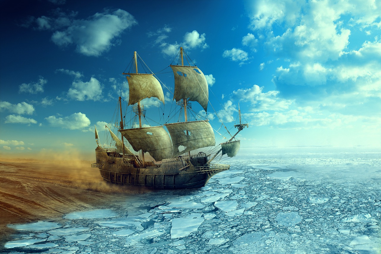 The Lost Ship of California's Salton Sea Desert (Image Credits: Pixabay)