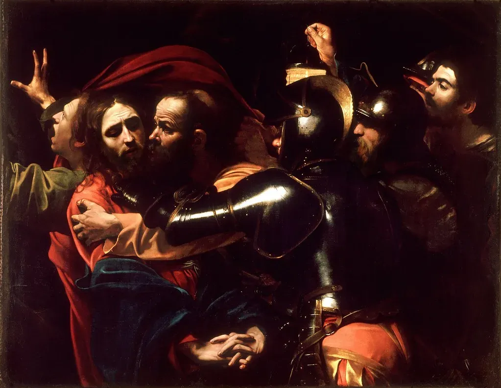 #11 - Caravaggio Buried an Entire Stack of Rejected Ideas in "The Taking of Christ" (Image Credits: Flickr)