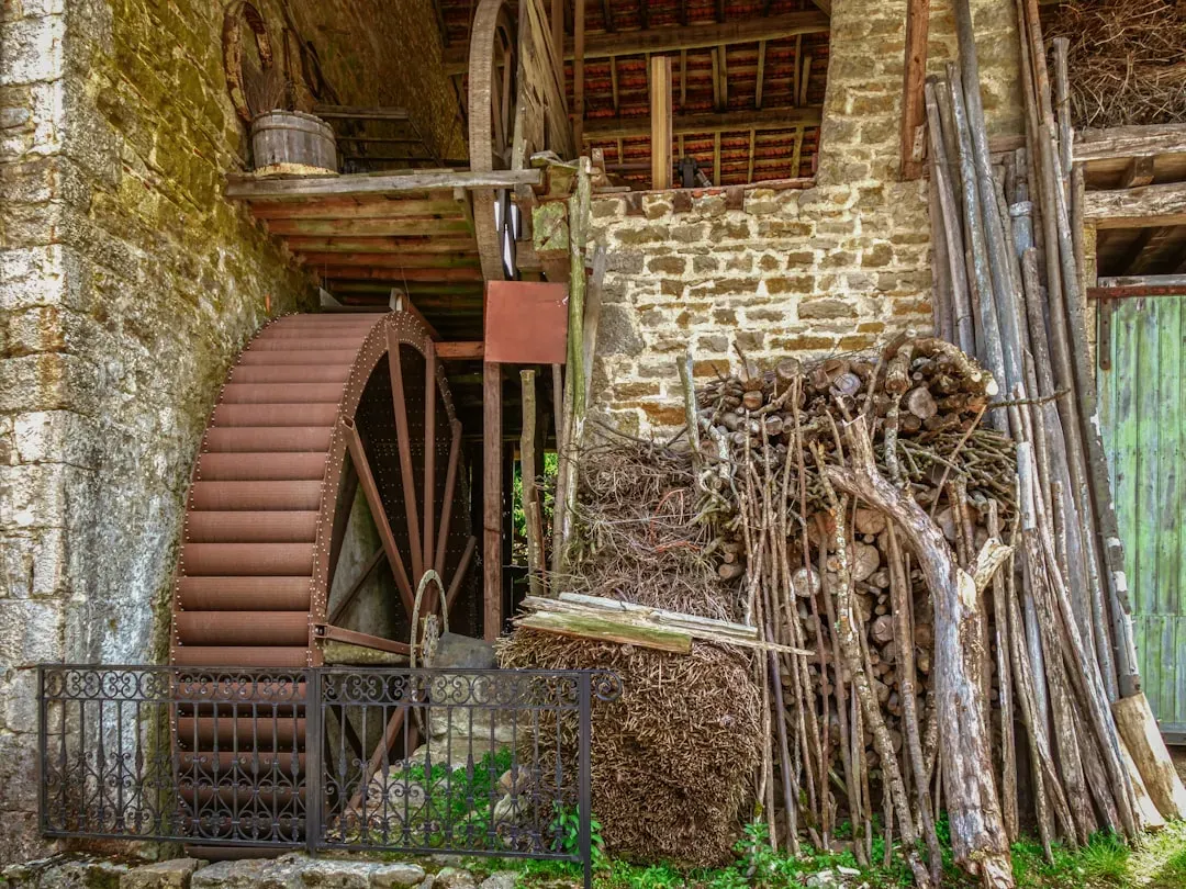 #6 - Medieval Watermill Carvings That Anticipate Industrial Gear Trains (Image Credits: Unsplash)
