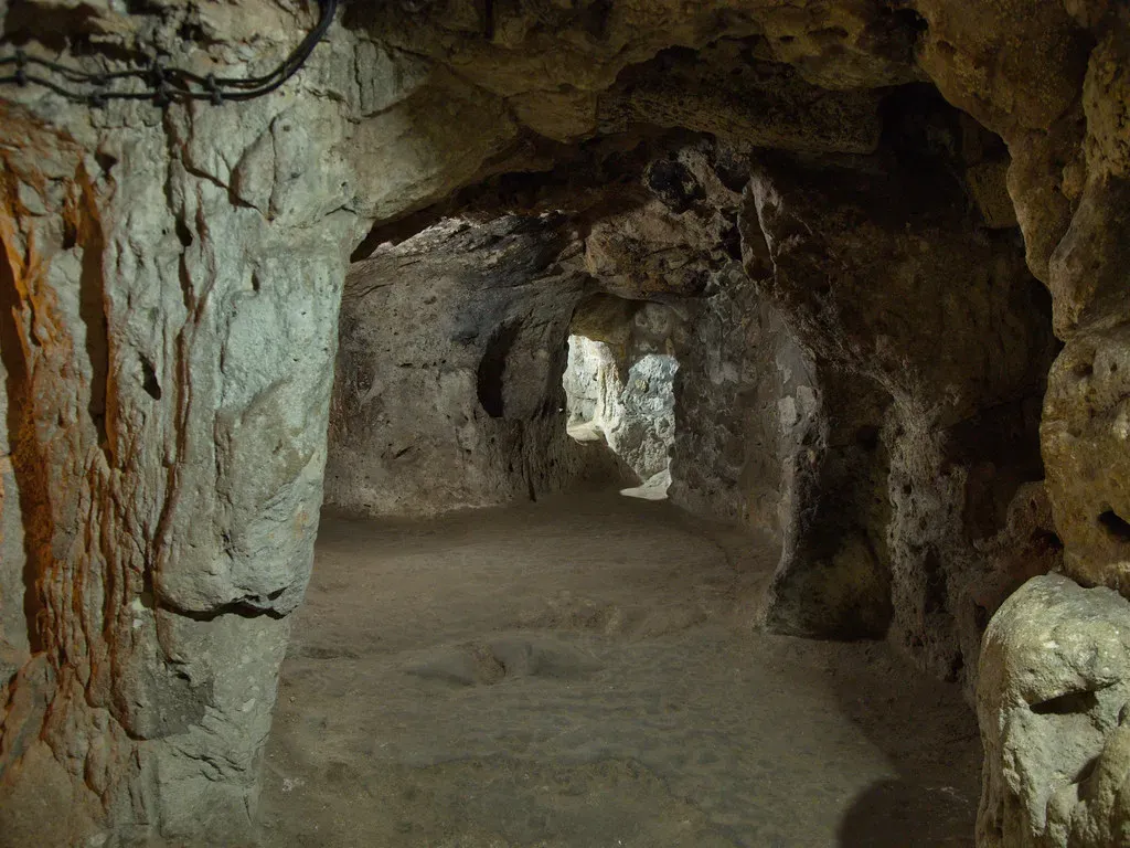 #12 - Derinkuyu's Multi-Level Underground City, Türkiye, Built Like It Was Designed to Survive Anything (Jokertrekker, Flickr, CC BY-SA 2.0)