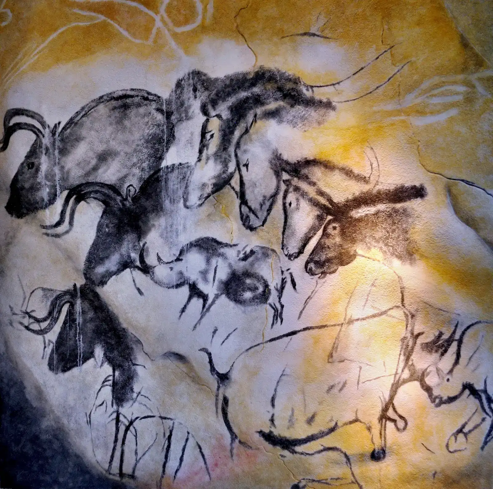 #3 - The "Oldest" Cave Art: From Fixed Champions to Moving Targets (Etologic horse study, Chauvet´s caveUploaded by FunkMonk, CC BY-SA 2.0)
