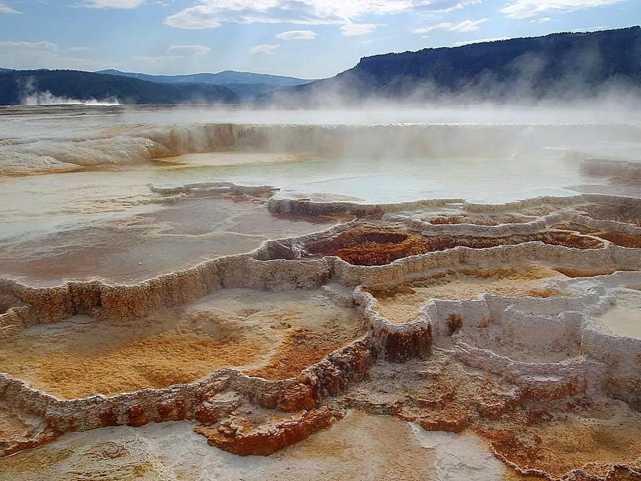 8. Hot Springs, Wet-Dry Cycles, and “Chemical Baking” (By Jon Sullivan, Public domain)