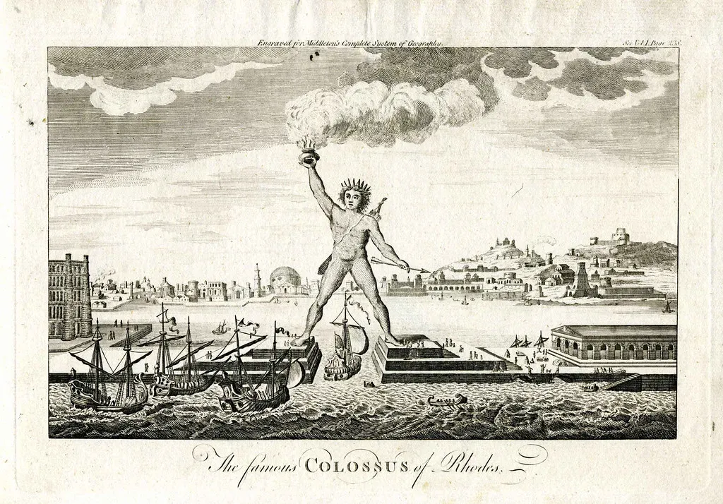 The Colossus of Rhodes: A Bronze Giant at the Edge of the Sea (Image Credits: Flickr)