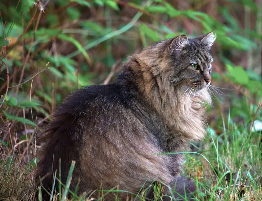 Aquarius – The Norwegian Forest Cat (Image Credits: Pexels)