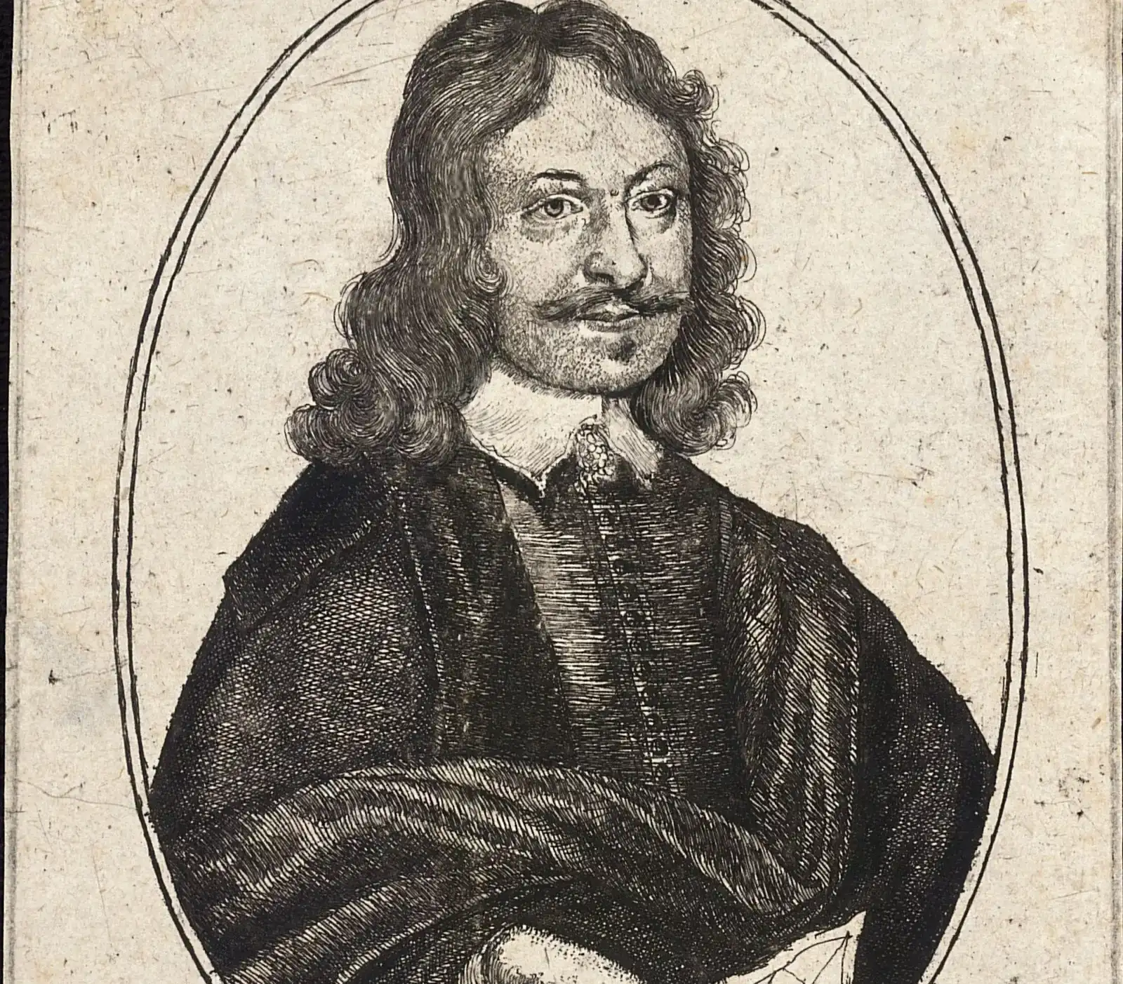 7. William Lilly, the Astrologer Watching His Own Chart (Image Credits: Wikimedia)