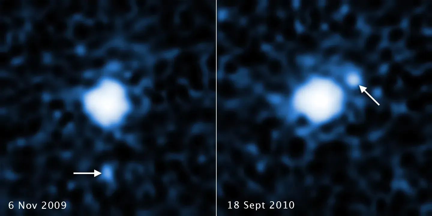 11. HR 5183 b: The “Whiplash” Planet on an Extreme Eccentric Orbit (By NASA, ESA, C. Kiss (Konkoly Observatory), and J. Stansberry (STScI), CC BY 4.0)