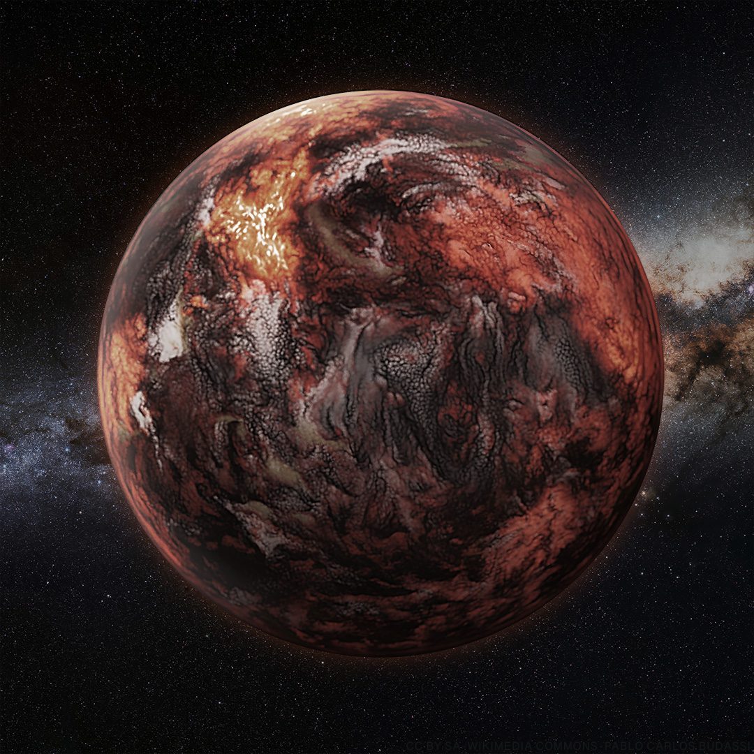 1. There Is a Planet Where It Probably Rains Glass Sideways (Image Credits: Wikimedia)