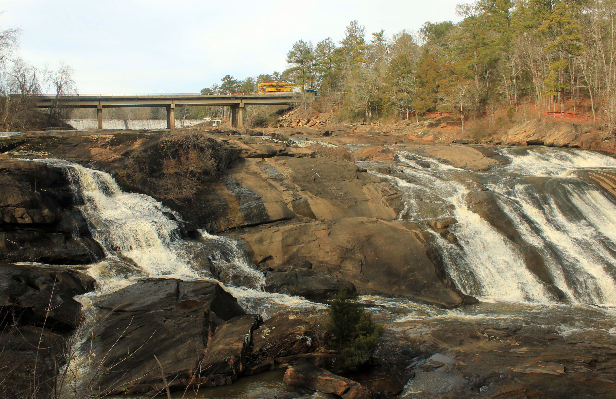 High Falls, Georgia - The Fall Line Spectacle (Image Credits: Wikimedia)