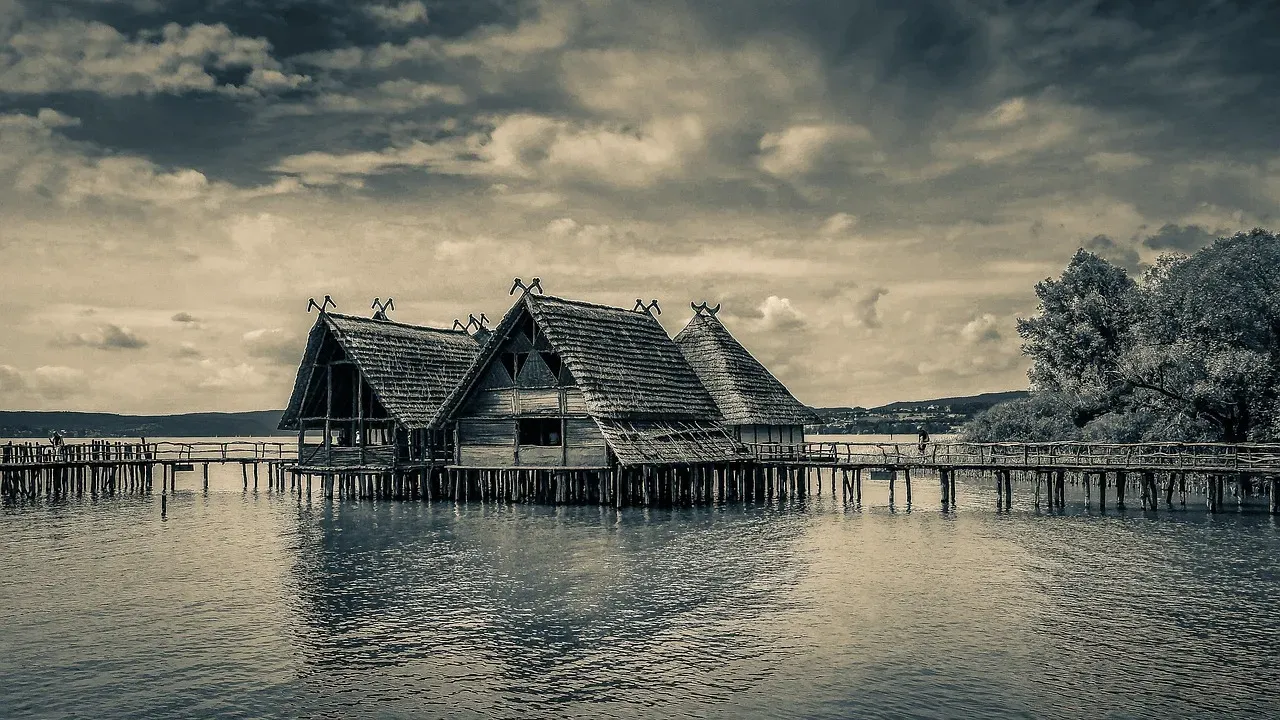 #5 - The Lakeside Pile-Dwelling Left Underwater by Climate Shifts (Image Credits: Pixabay)
