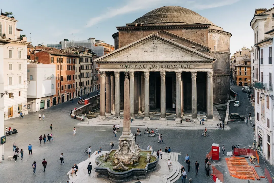 9. The Pantheon: A Concrete Dome That Shouldn’t Still Be Standing (Image Credits: Unsplash)