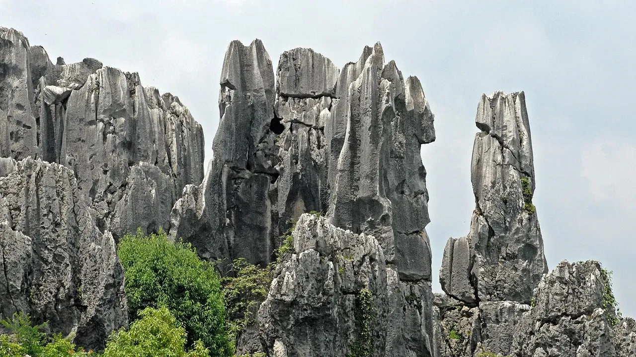 The Stone Forests of Madagascar and China (Image Credits: Pixabay)