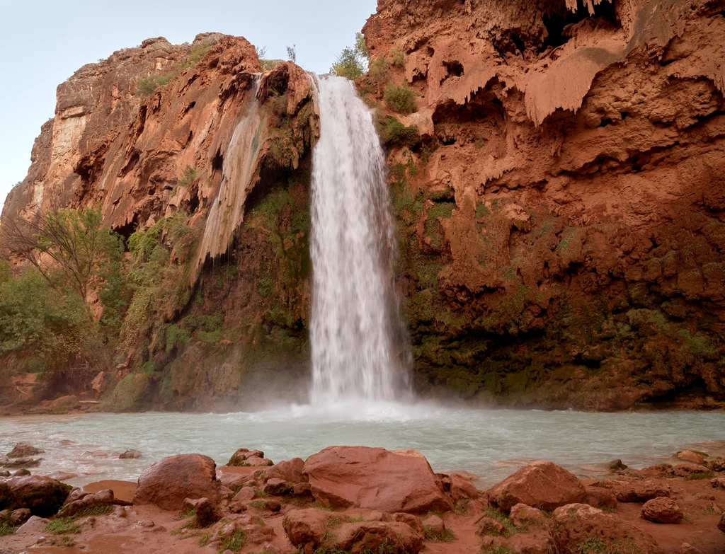 Aries Charges Toward Havasu Falls (Image Credits: Rawpixel)