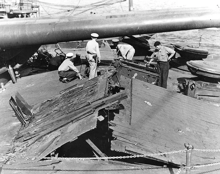 #17 - Ammunition Ships Quietly Docked Beside City Centers (Public domain)