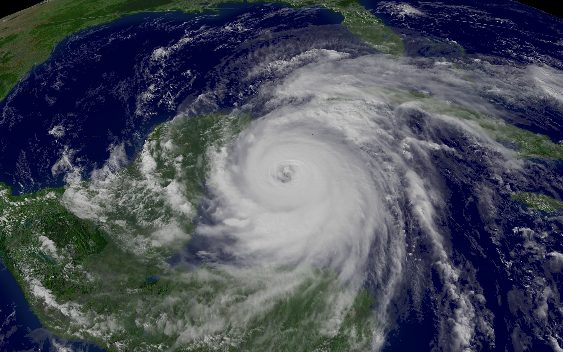 Hurricane Wilma's Record-Breaking Fury in 2005 (Image Credits: Wikimedia)