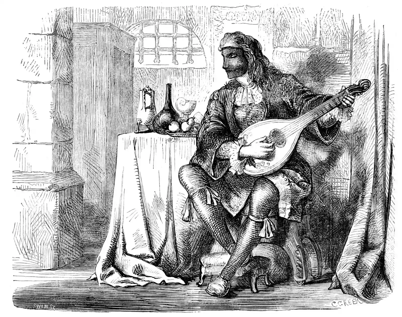 15. The real identity of the Man in the Iron Mask (Internet Archive, Public domain)