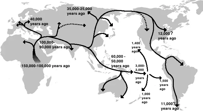 Ancient DNA Is Rewriting Human Migration Histories Around the World (Image Credits: Wikimedia)