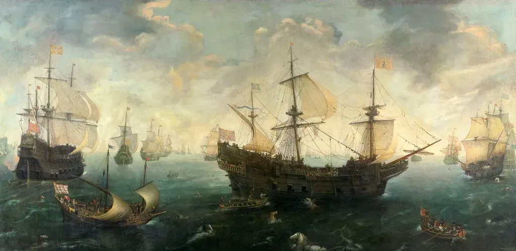 #8 - The 17th-Century Spanish Galleon Manifest Listing "Refined Steel Rails" (Image Credits: Rawpixel)